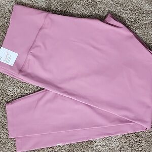 New Nike Women's Dri-Fit XXL Tall Training Workout Capri in Desert Pink